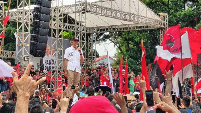 Ganjar Melakukan Kampanye Di Manado
